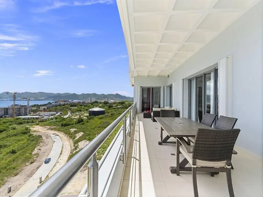 Apartment Breathtaking Lagoon Views At Blue Residence Cupecoy